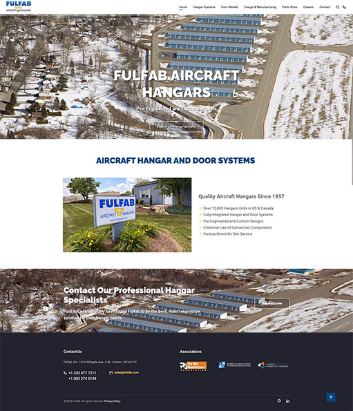 canton website design